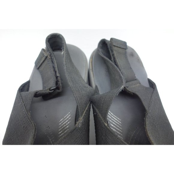 Clarks Black Stretch Strap Casual Adjustable Sandals Shoes Women's 6 M - Picture 9 of 10